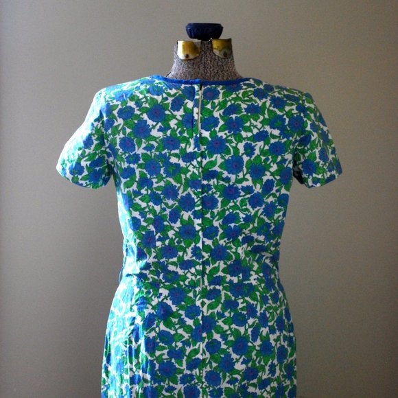 Blue & Purple floral dress (Liberty of London) - Picture 8 of 8